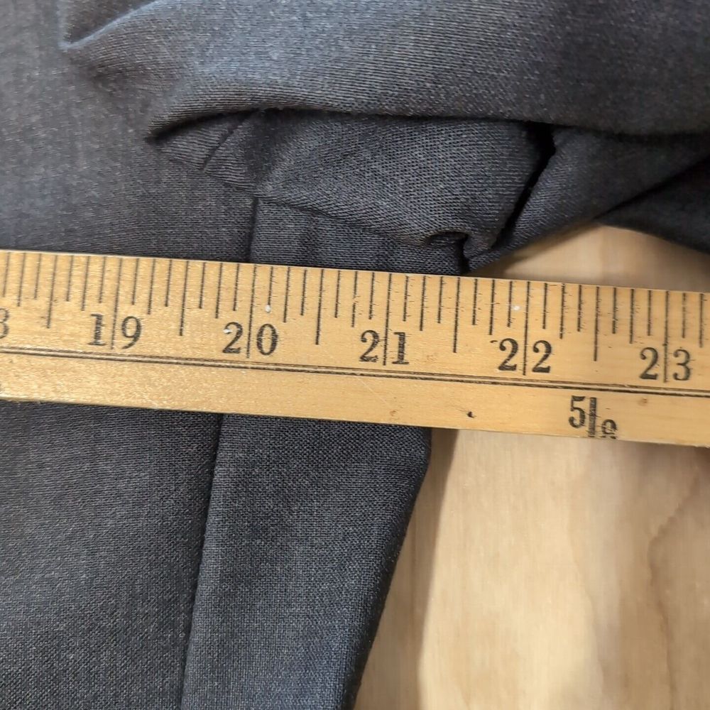 Brooks Brothers 346 Stretch Blazer Jacket Sport Coat 41 Dark Gray Wool Spandex - Picture 6 of 11